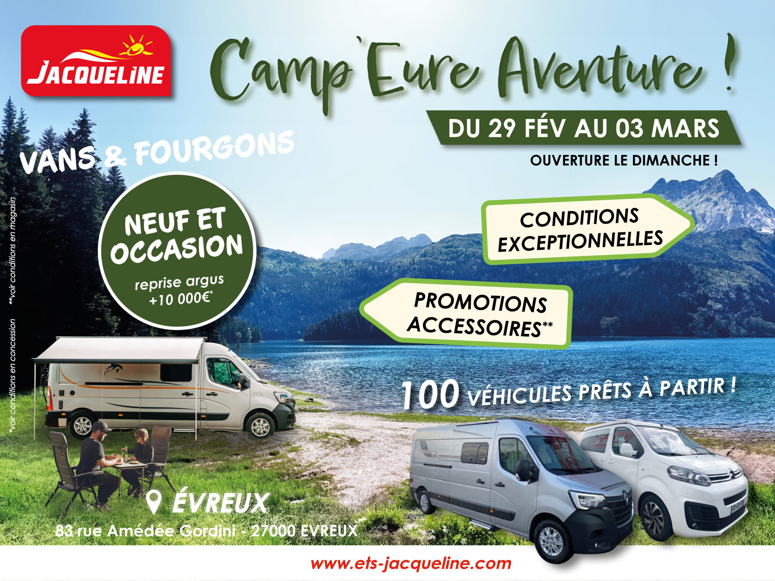 Camping Card ACSI 2024 disponible chez Jacqueline Camping-car